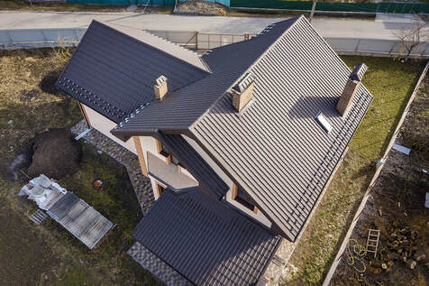 Modern tile roofing job in Lehigh Valley.